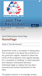 Mobile Screenshot of jointherevolution.us